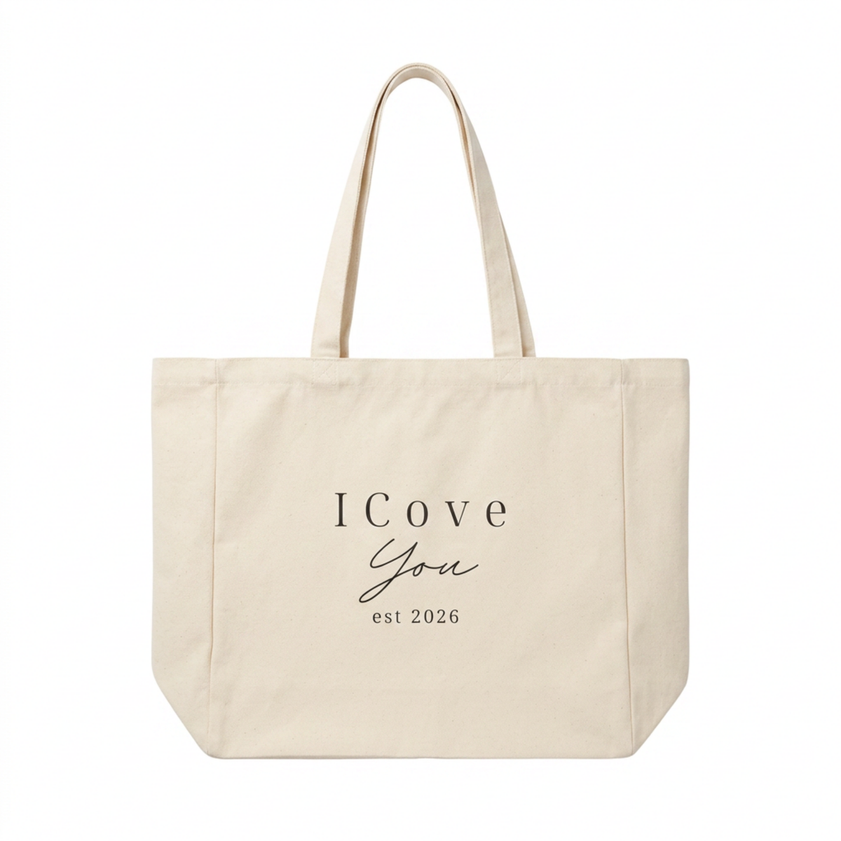 I Cove you Tote bag