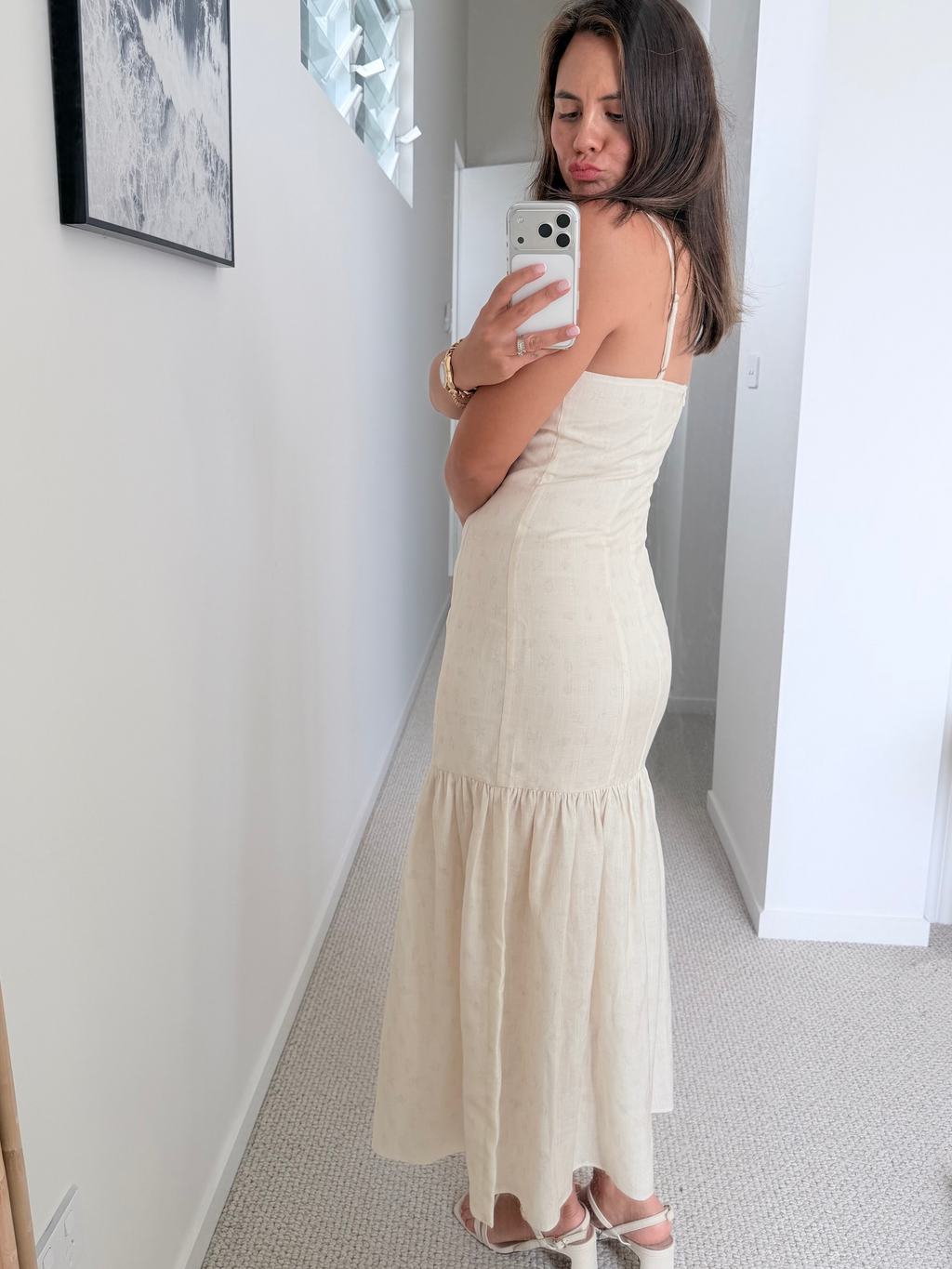 Sand On My Feet Midi Dress