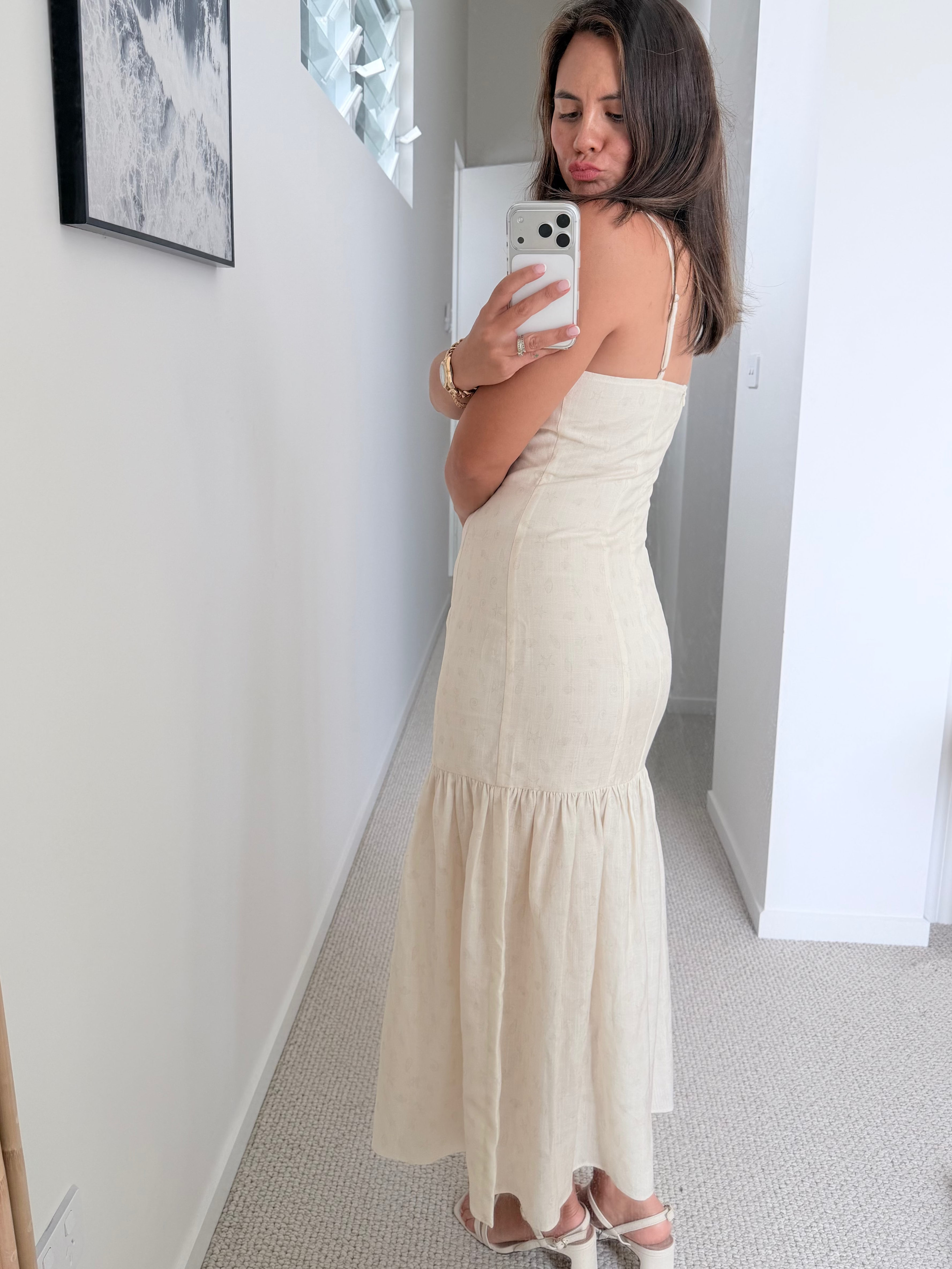 Sand On My Feet Midi Dress